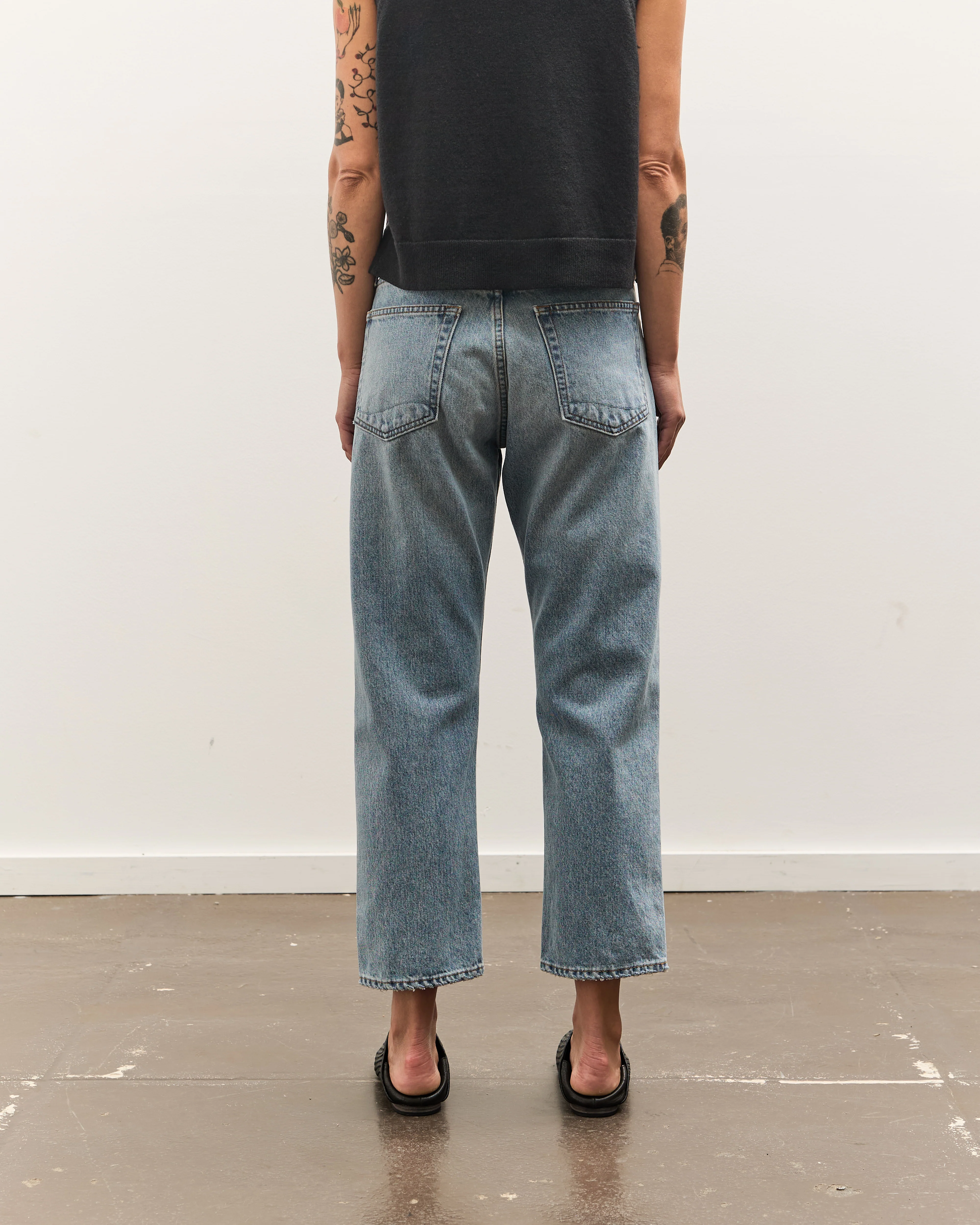 orSlow 105W 90's Denim, Sky Blue - Image 6