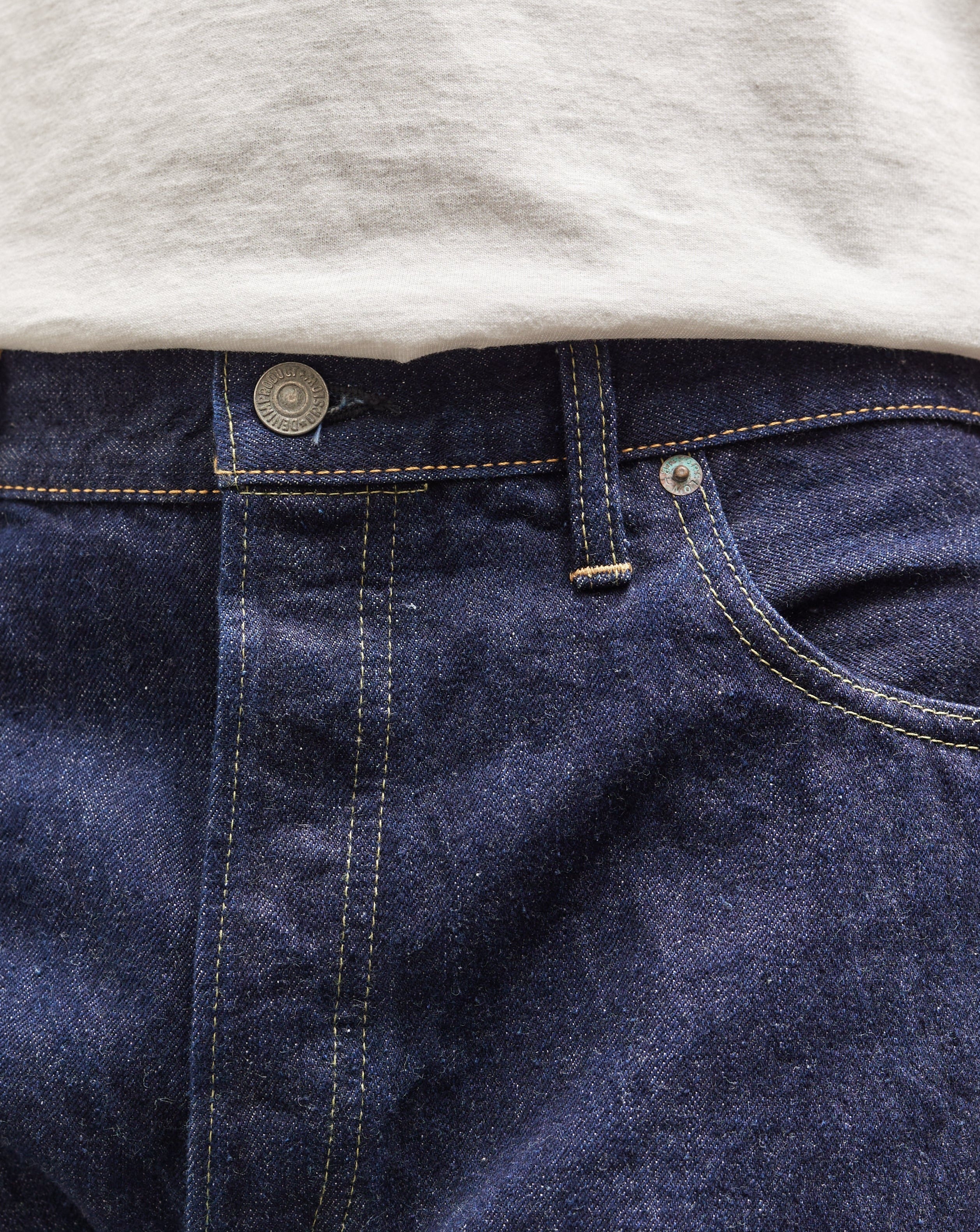 orSlow 105 Standard Denim, One Wash - Image 7