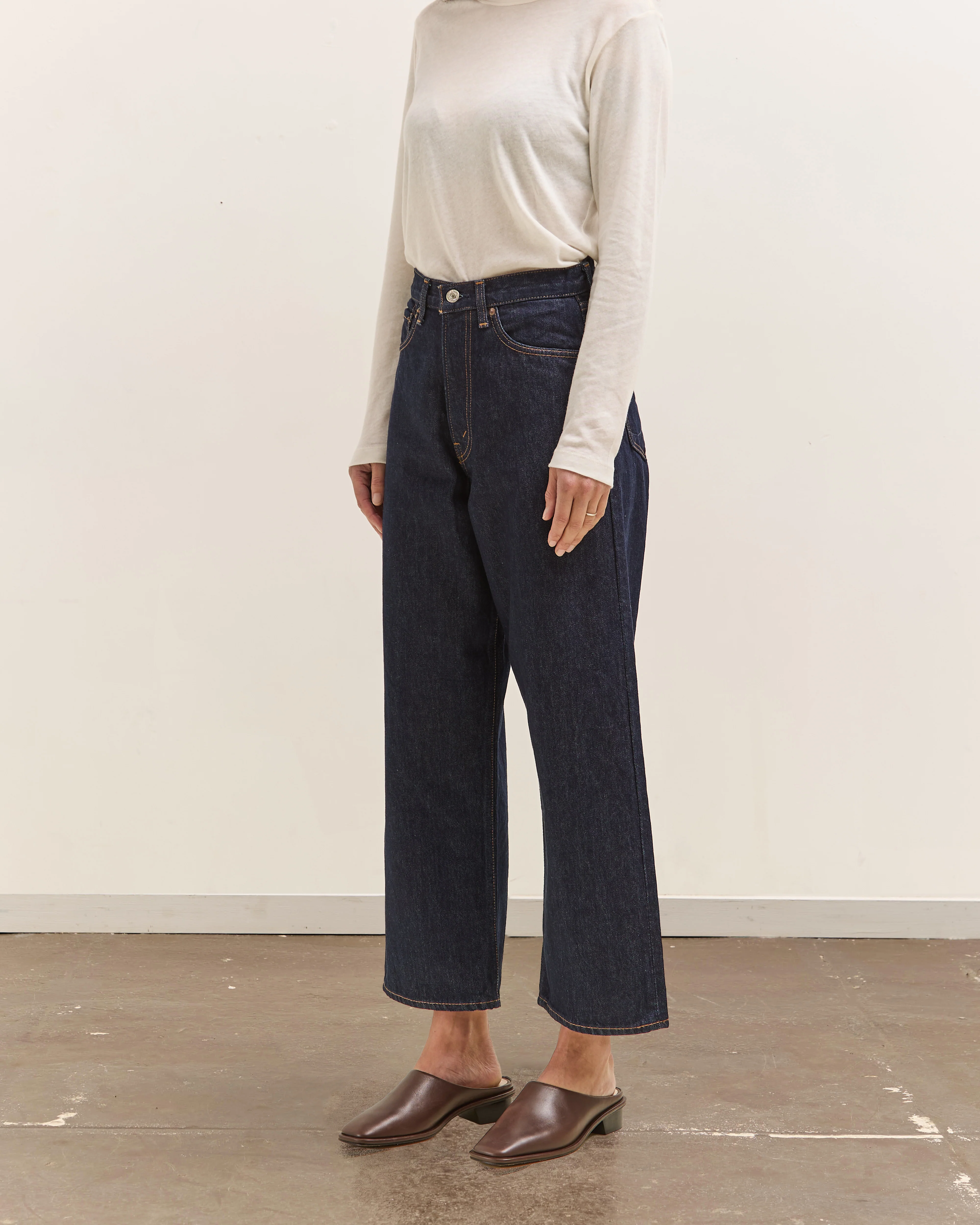 orSlow Super Dad's Denim Pants, One Wash - Image 6