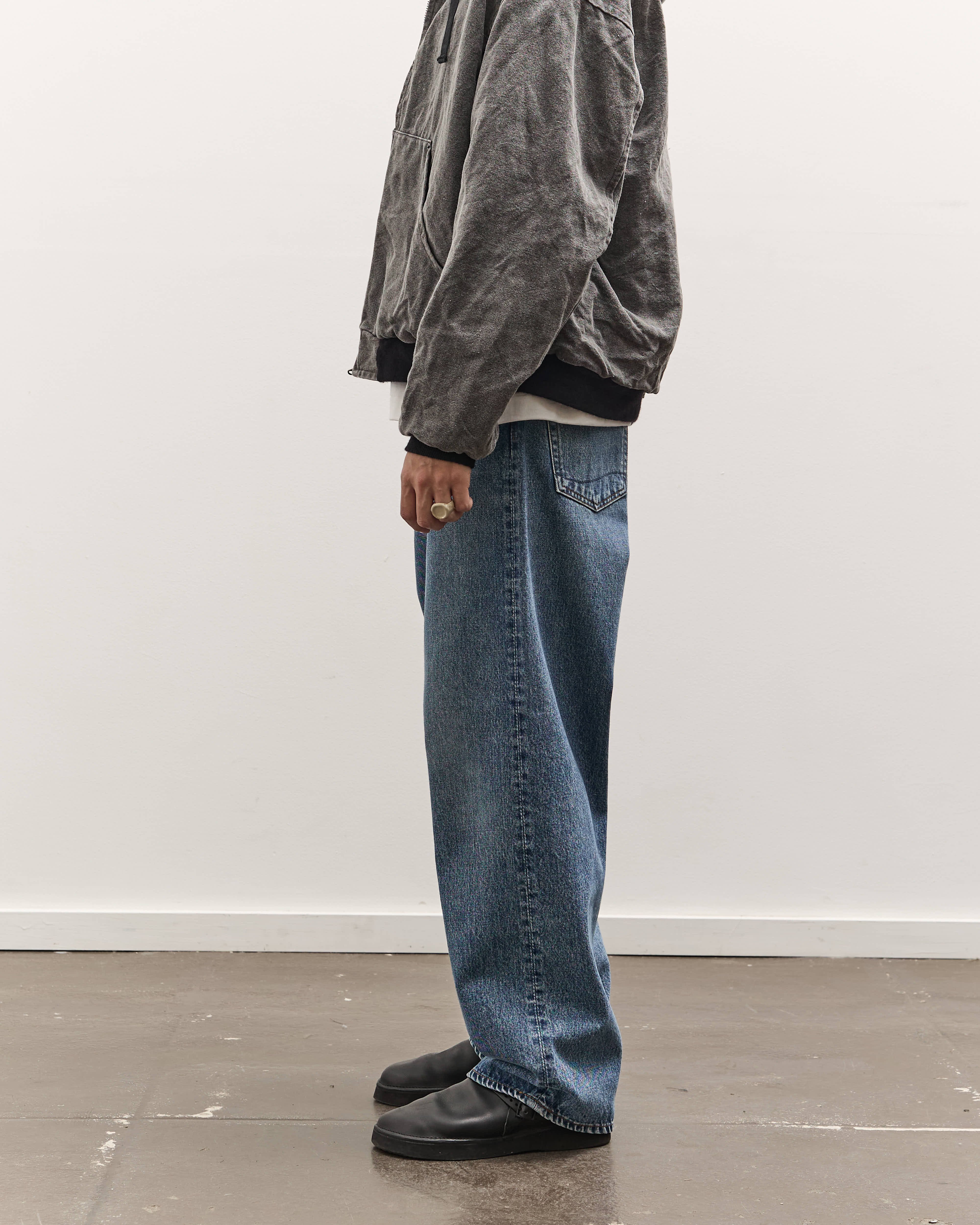 orSlow Super Dad's Denim Pants Unisex, Denim Used - Image 4