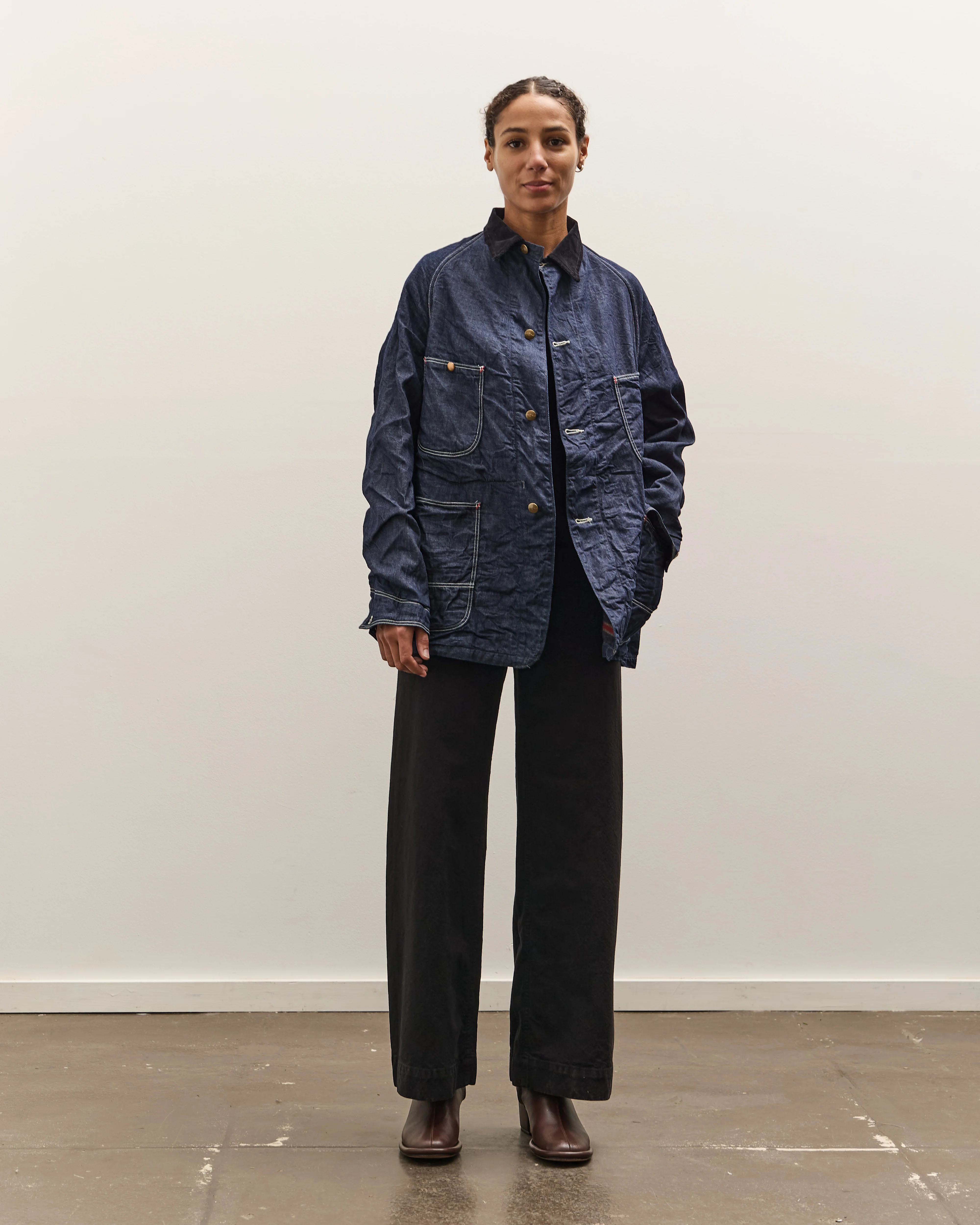 orSlow Wool Liner Relax Fit Coverall, One Wash - Image 2