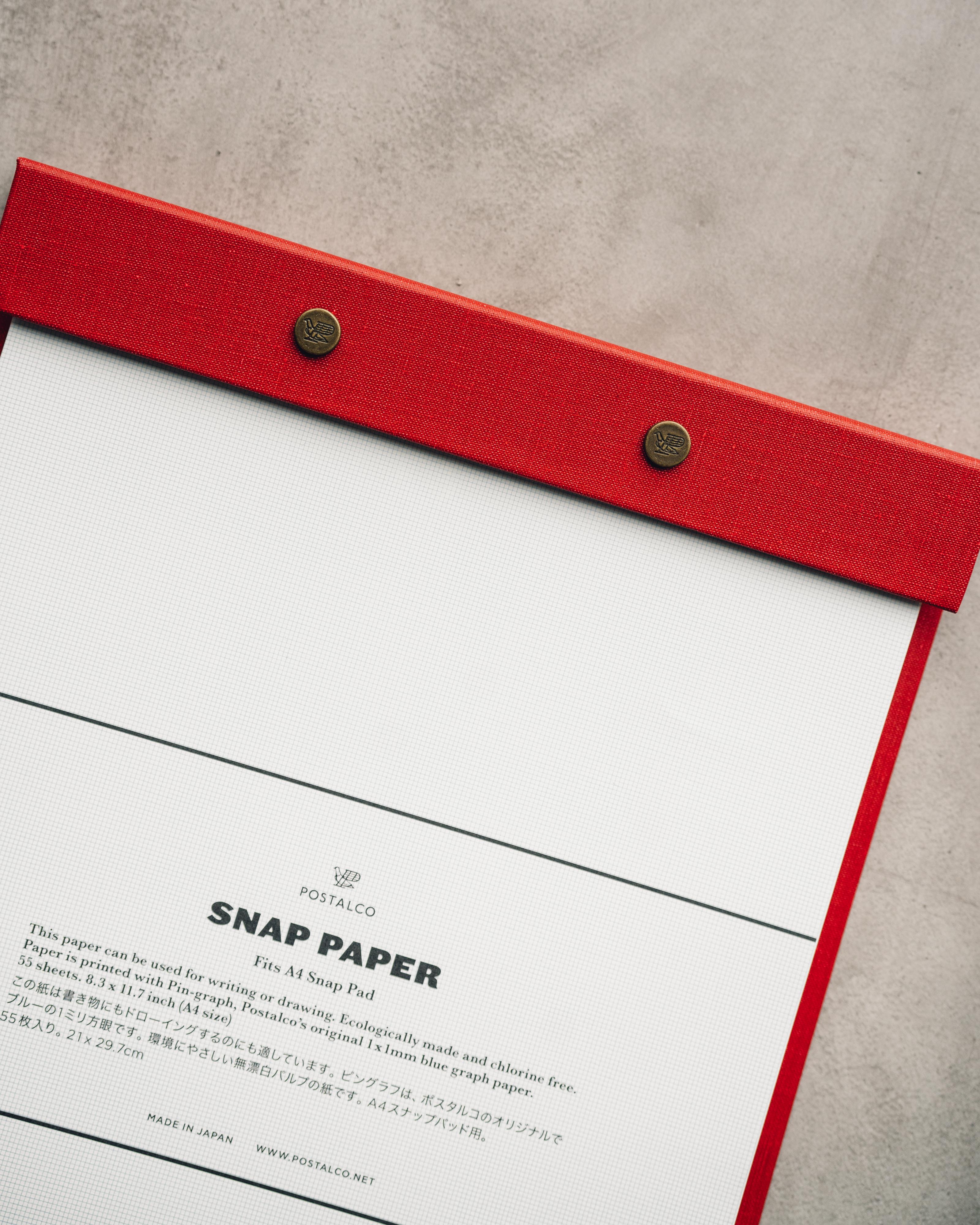 Postalco Snap Pad, Signal Red - Image 6