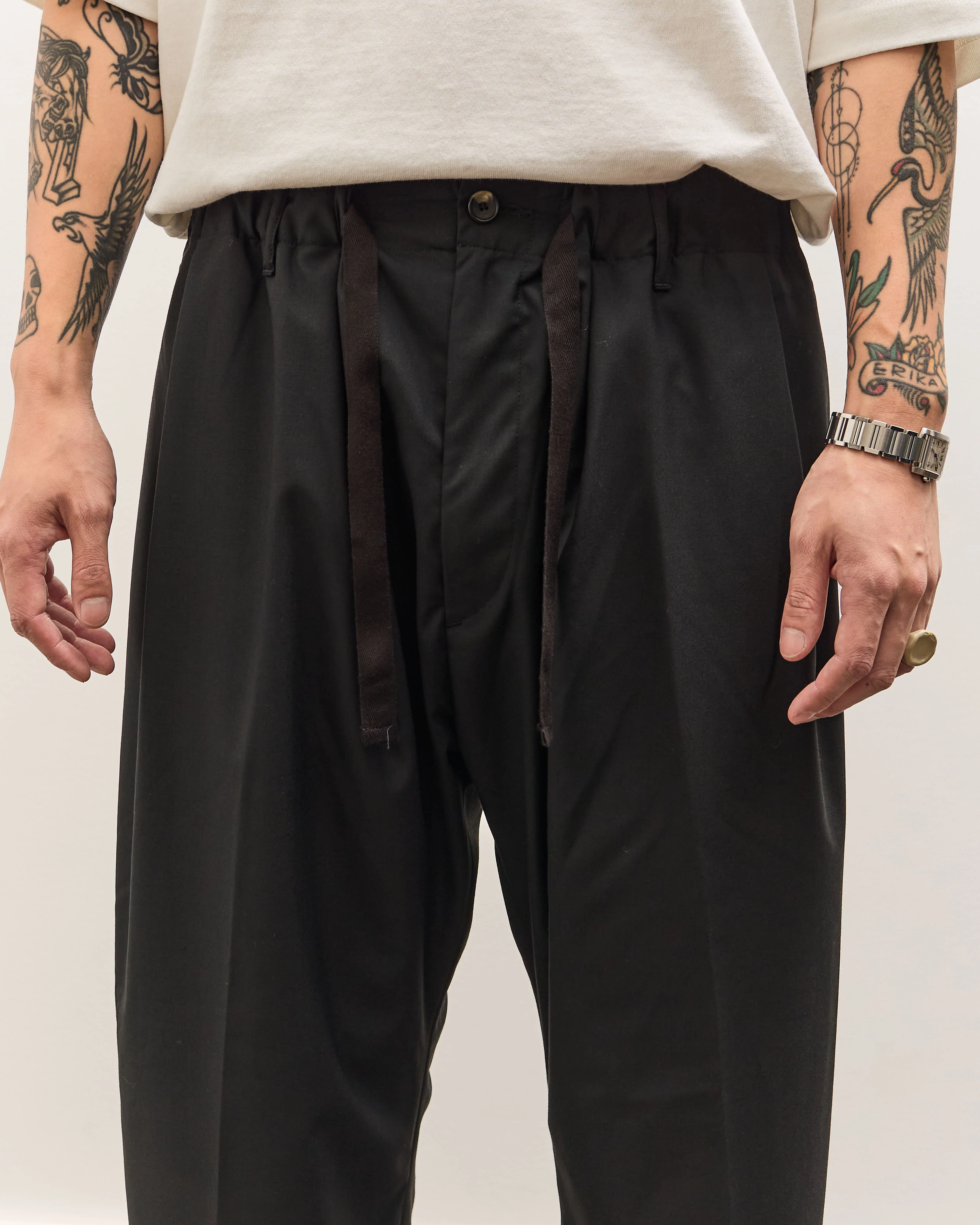 Sillage Baggy Trousers, Black - Image 7