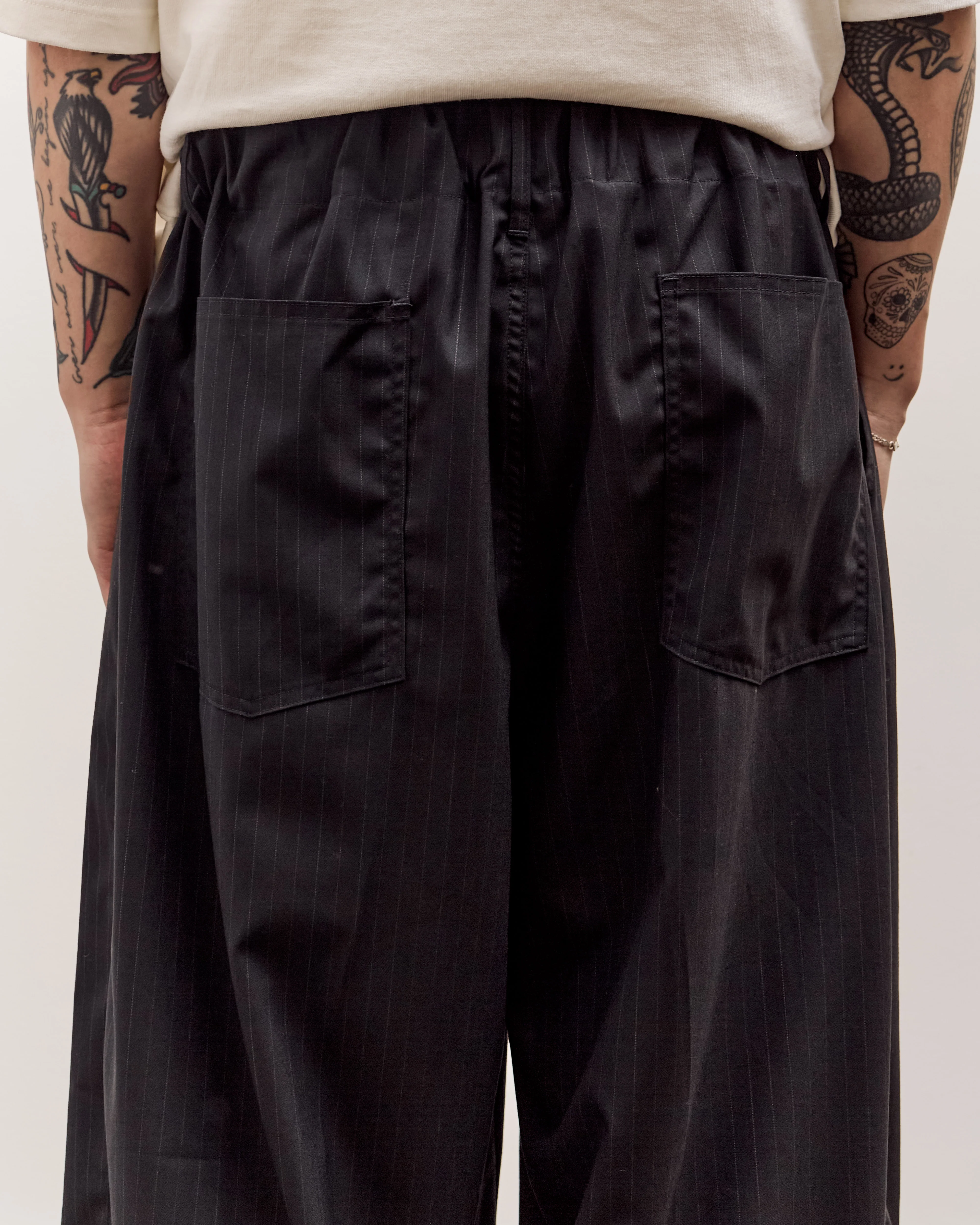 Sillage Circular Pants, Black Stripe - Image 8