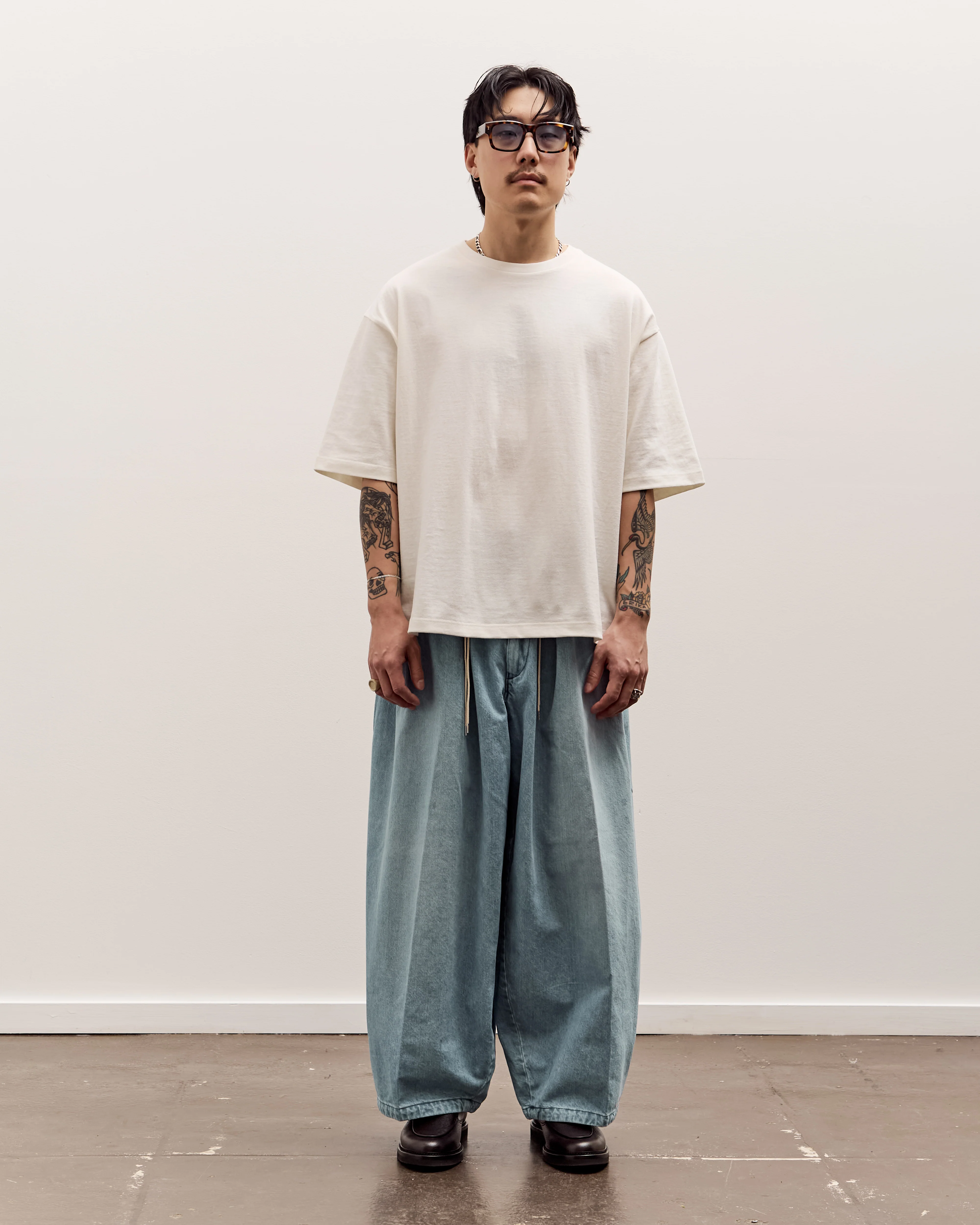 Sillage Circular Pants, Denim Bleached - Image 3