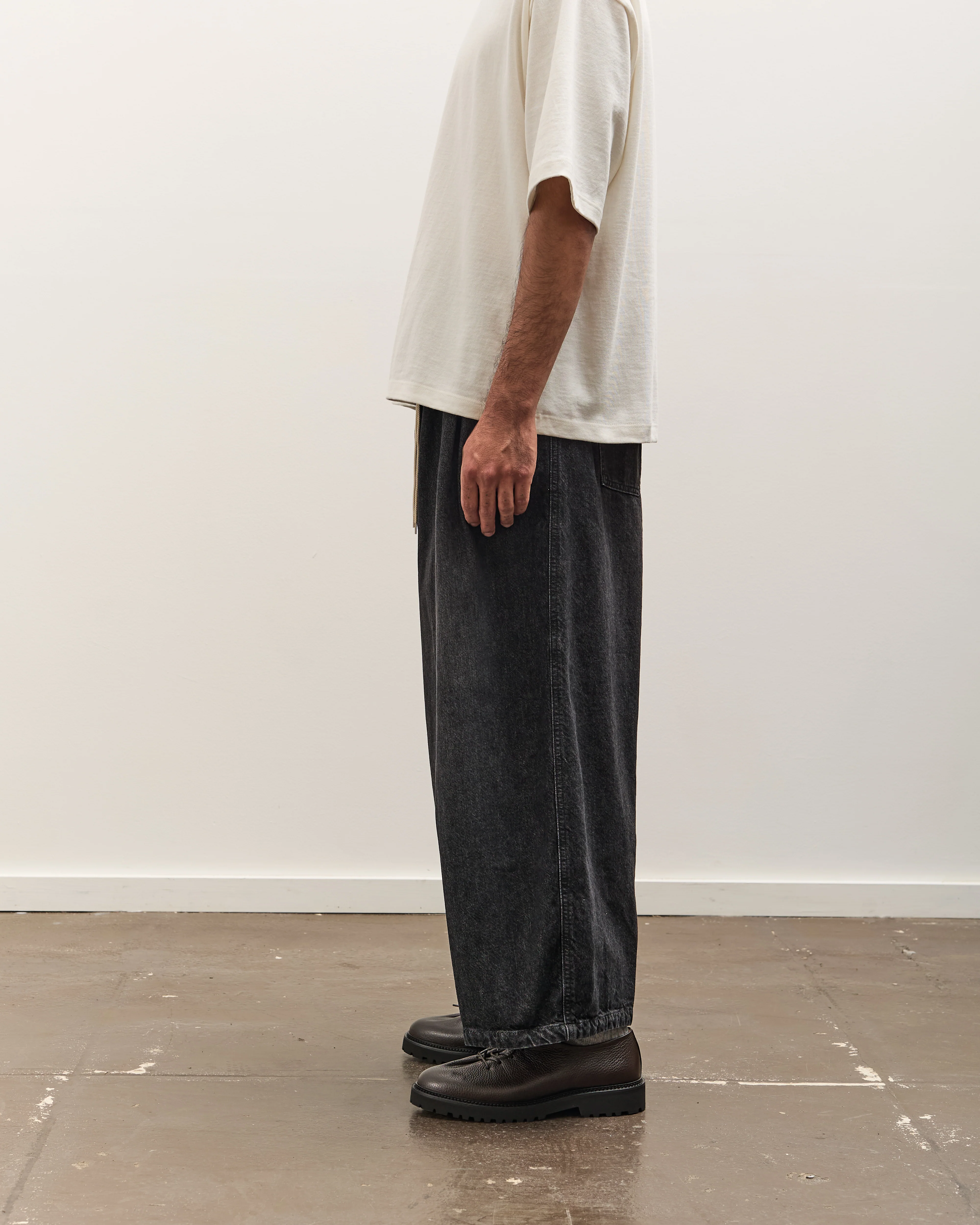 Sillage Circular Pants, Black Denim Damaged - Image 6