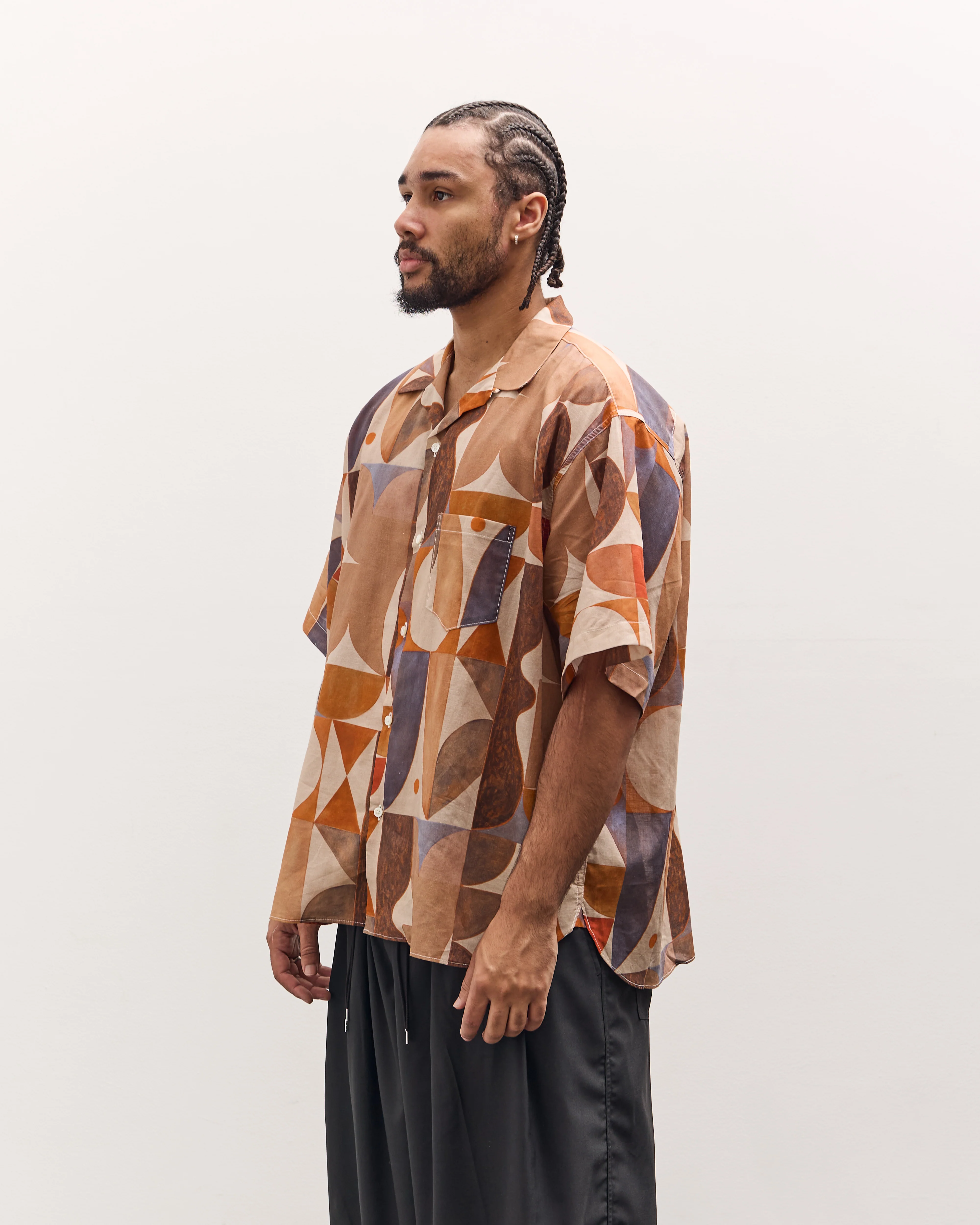 Sillage Re-Engineered Overshirt SS- Aaron Glasson, Multi - Image 3