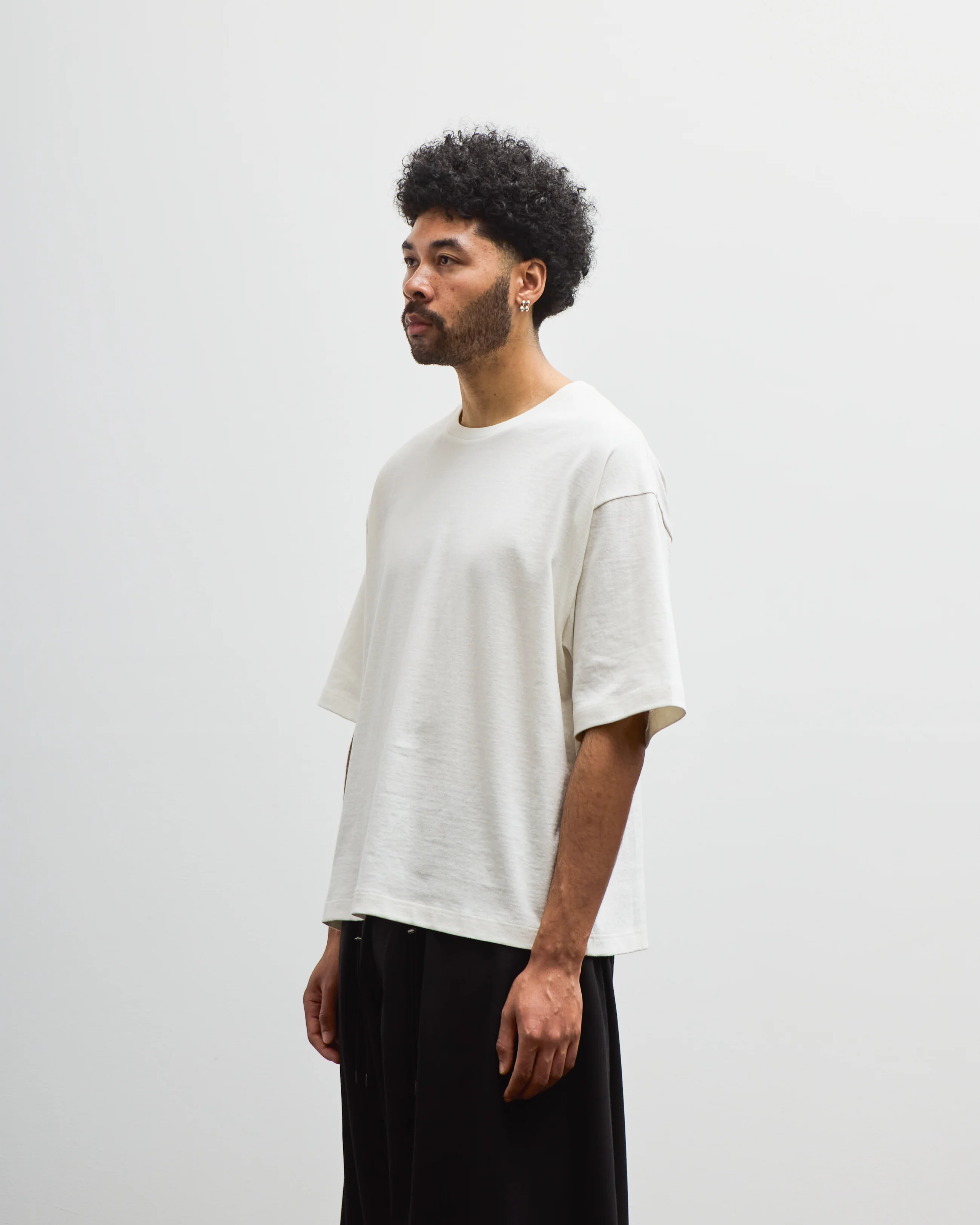 Sillage SS Tee Shorter Length, Natural - Image 4