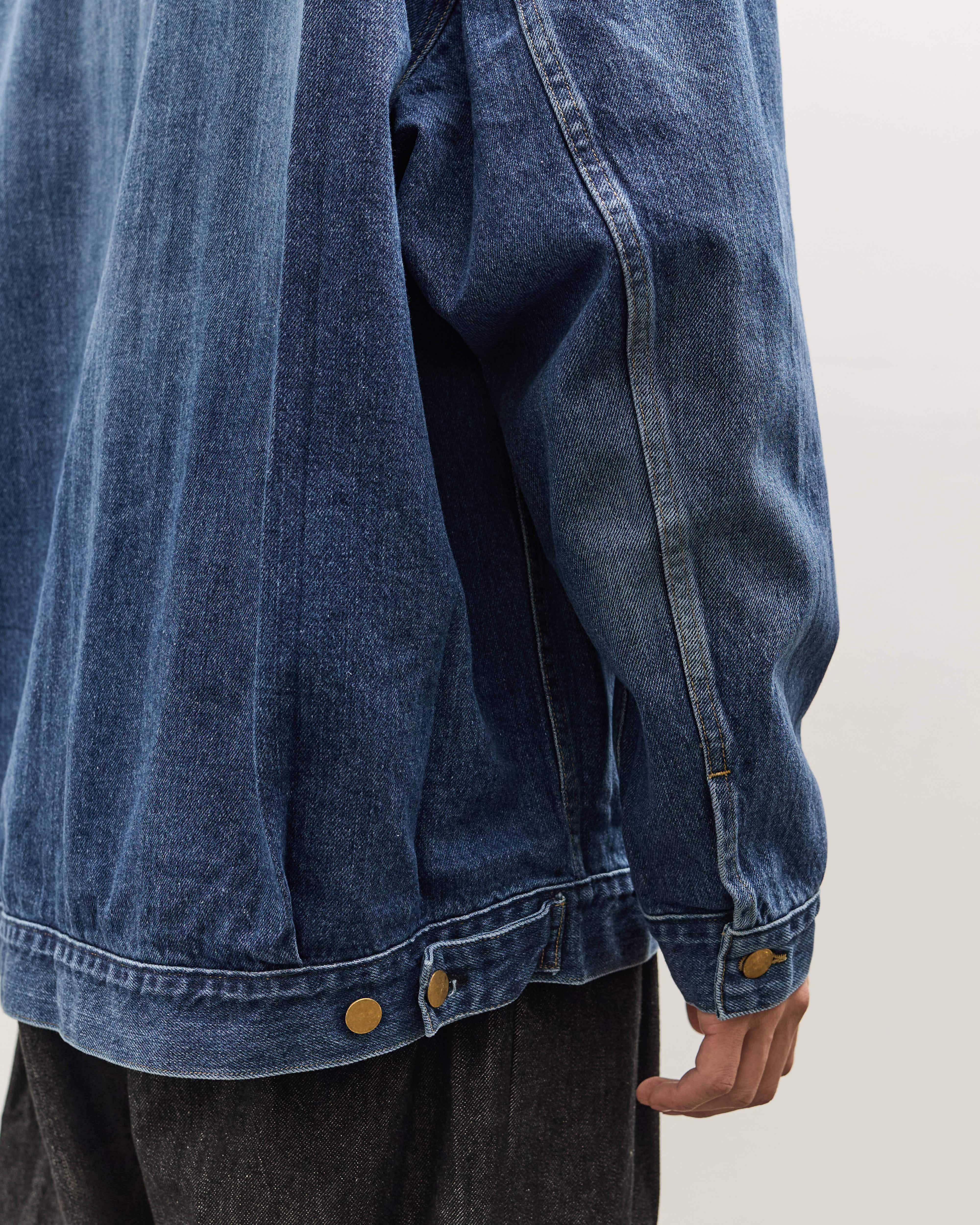 Sillage Trucker Jacket, Denim Damaged - Image 8
