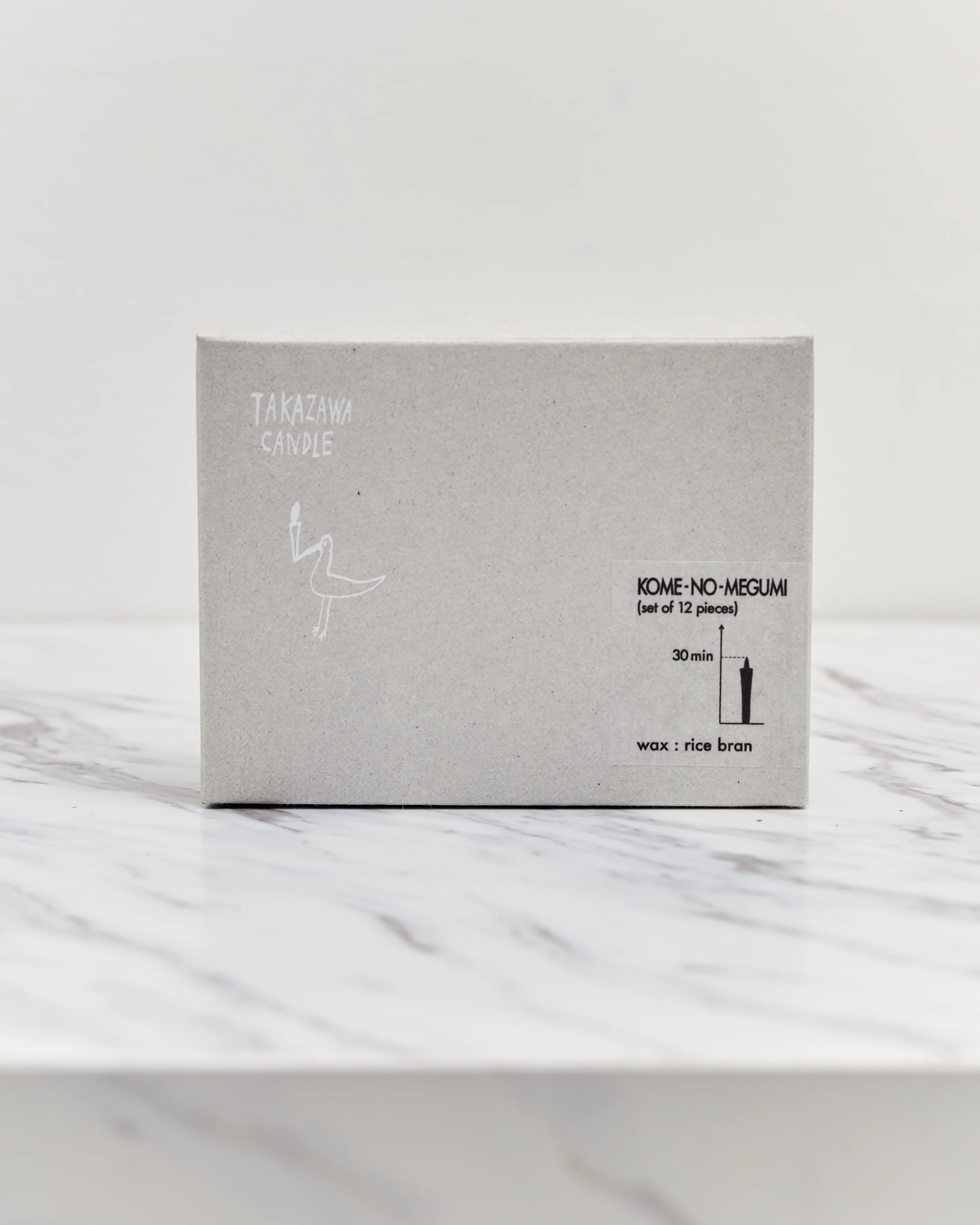 Takazawa Candle, Kome-No-Megumi (12 pcs) - Image 4