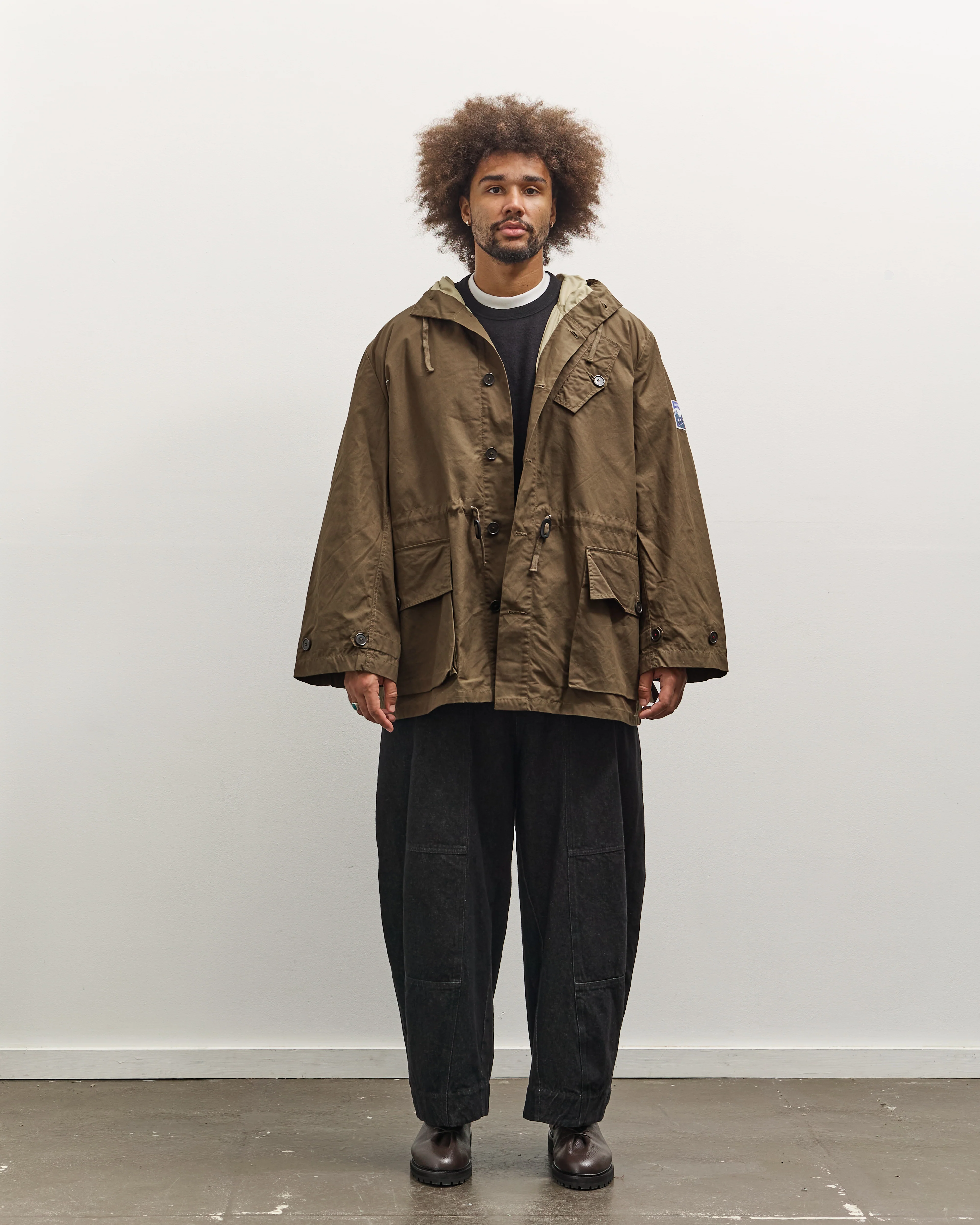 Universal Works Boston Parka, Brown - Image 3
