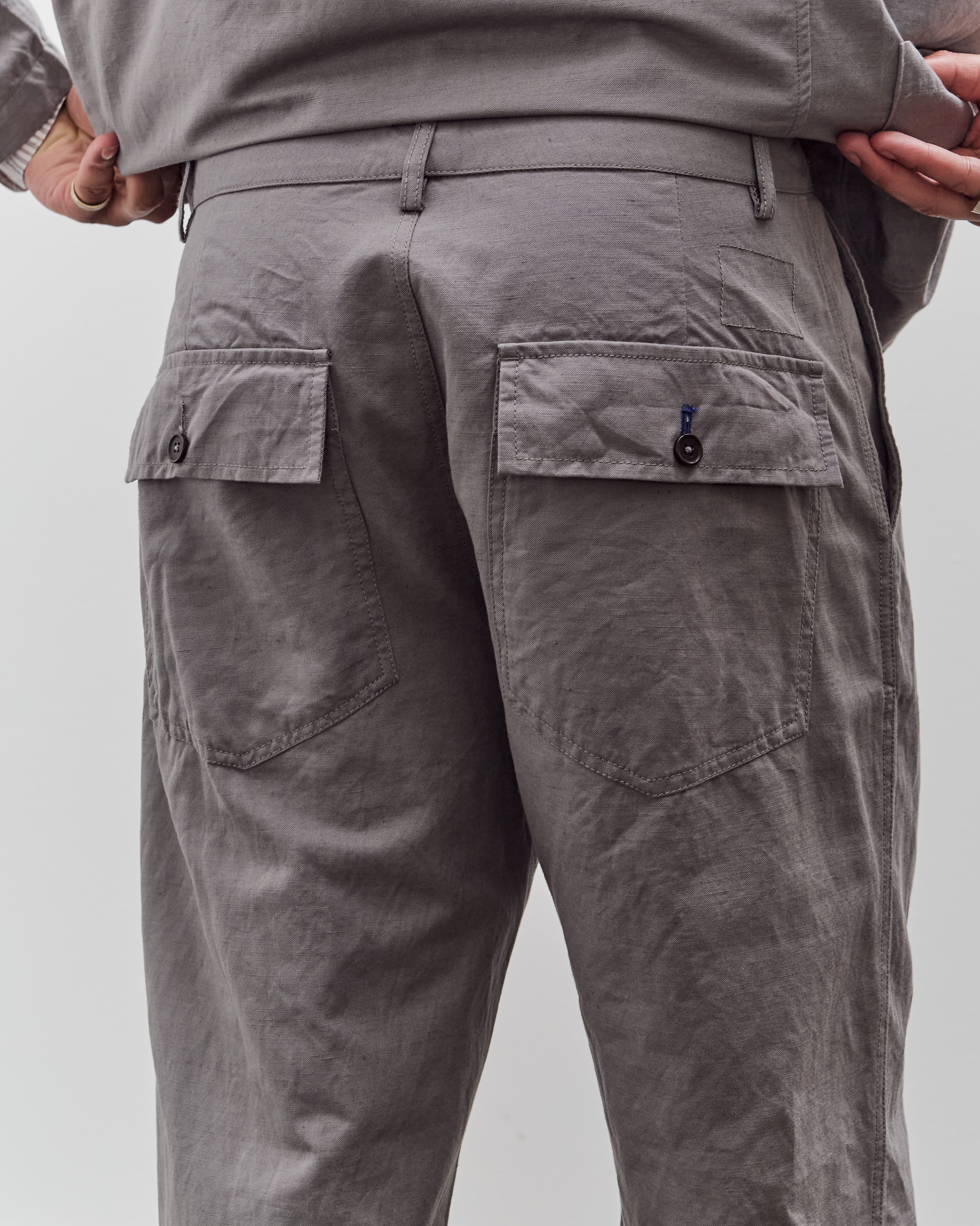 Universal Works Dizzy Trouser, Mid Grey - Image 6
