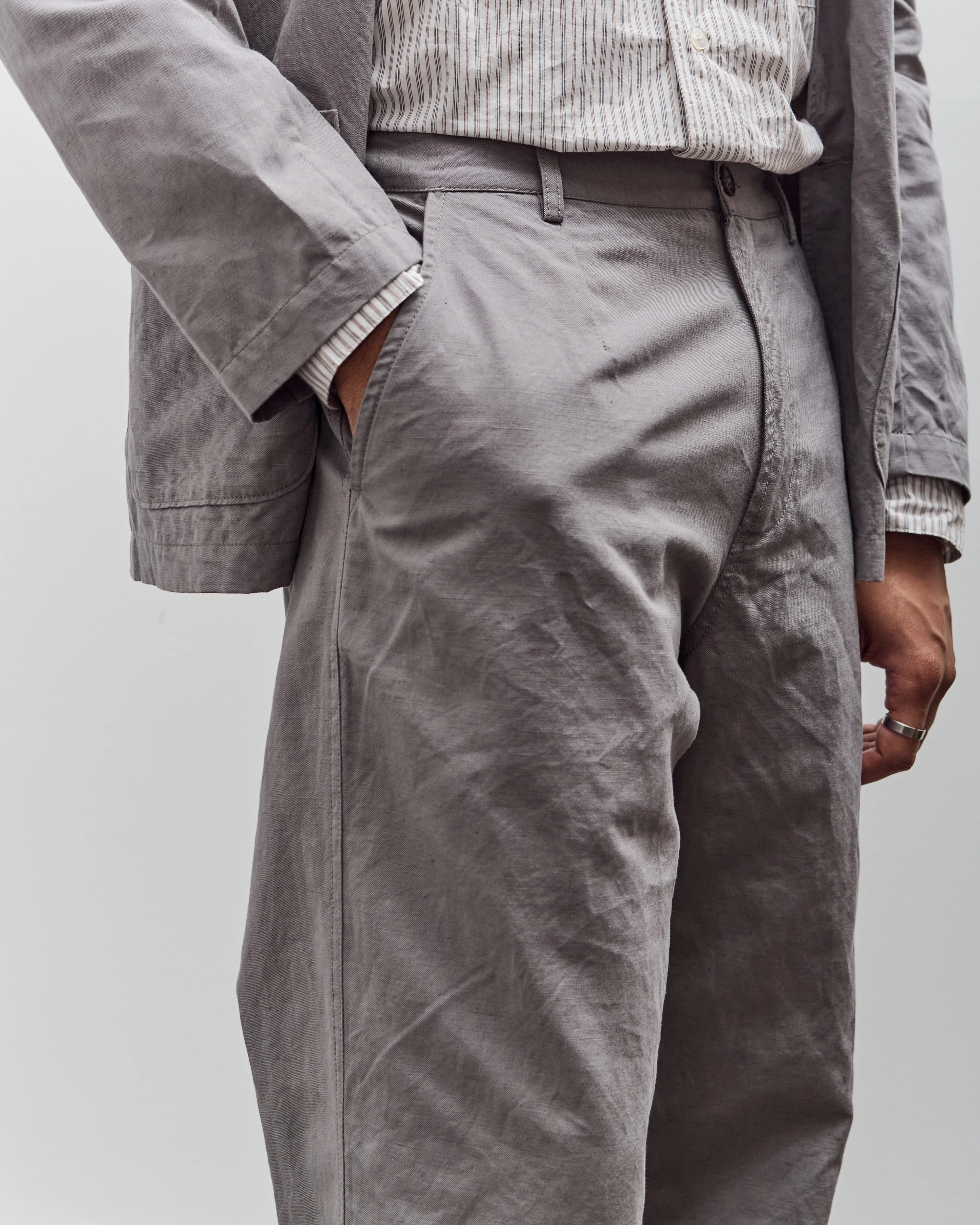 Universal Works Dizzy Trouser, Mid Grey - Image 8