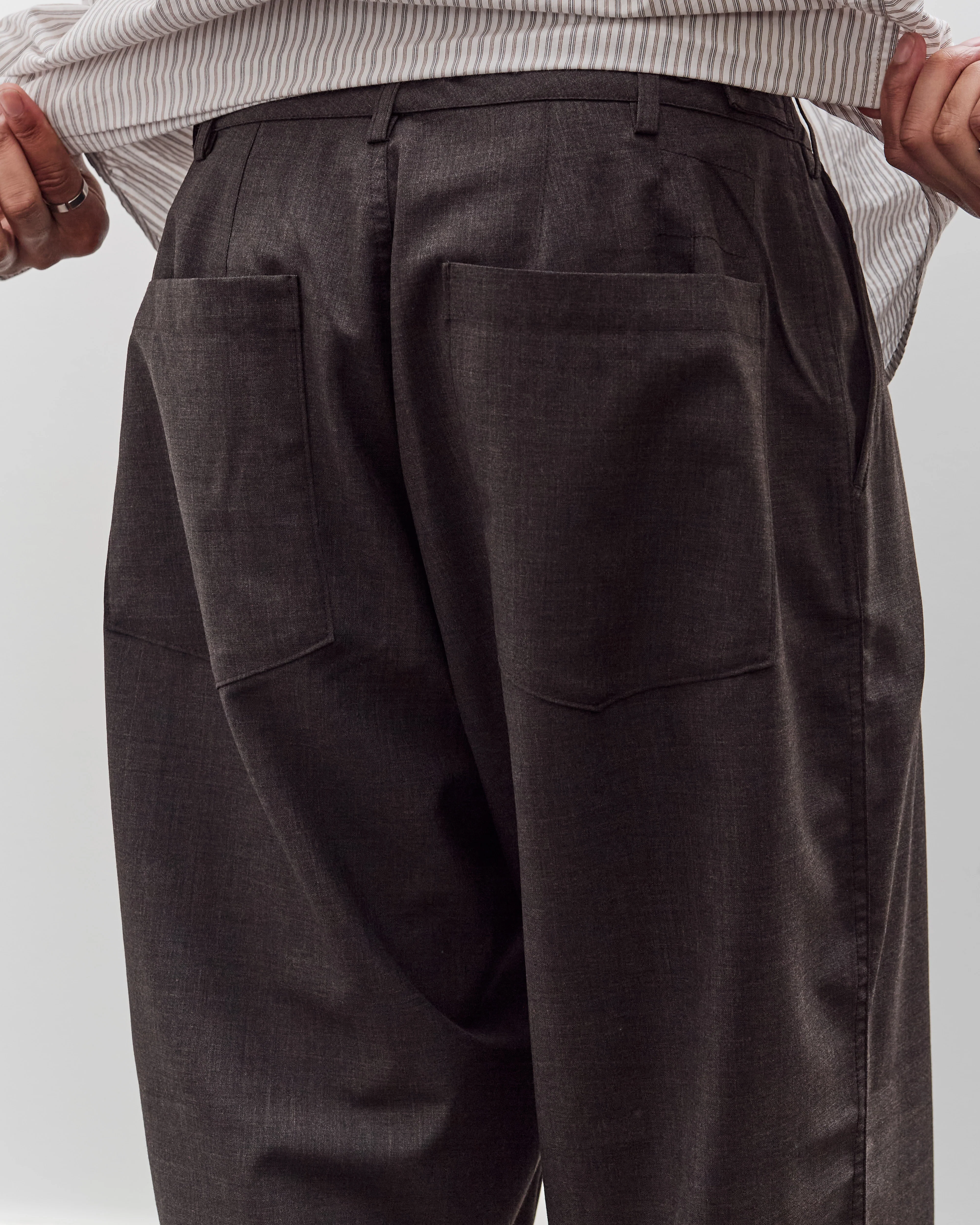 Universal Works Dutch Pant, Brown Marl - Image 6