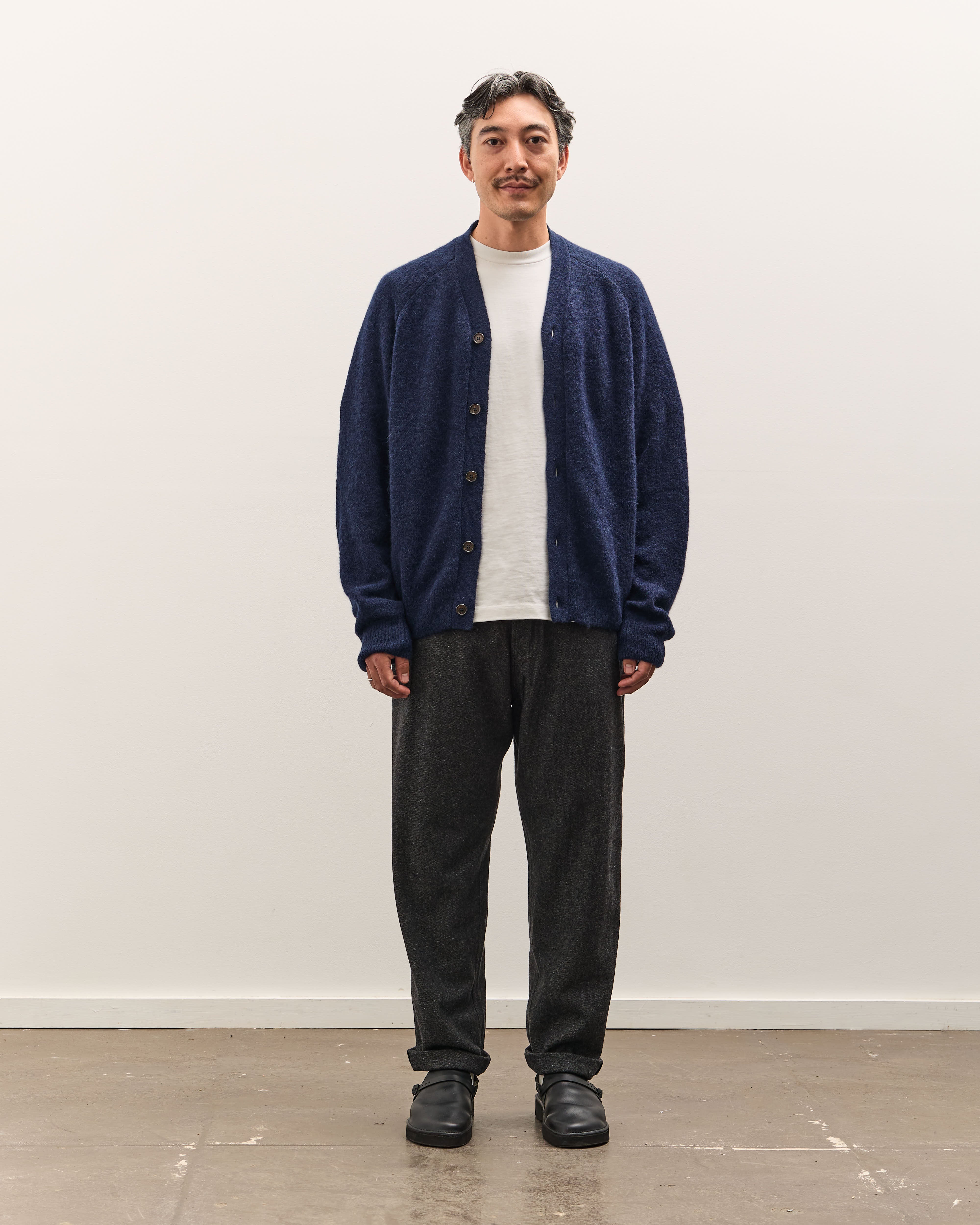 Universal Works Military Chino, Grey Anders Wool - Image 3