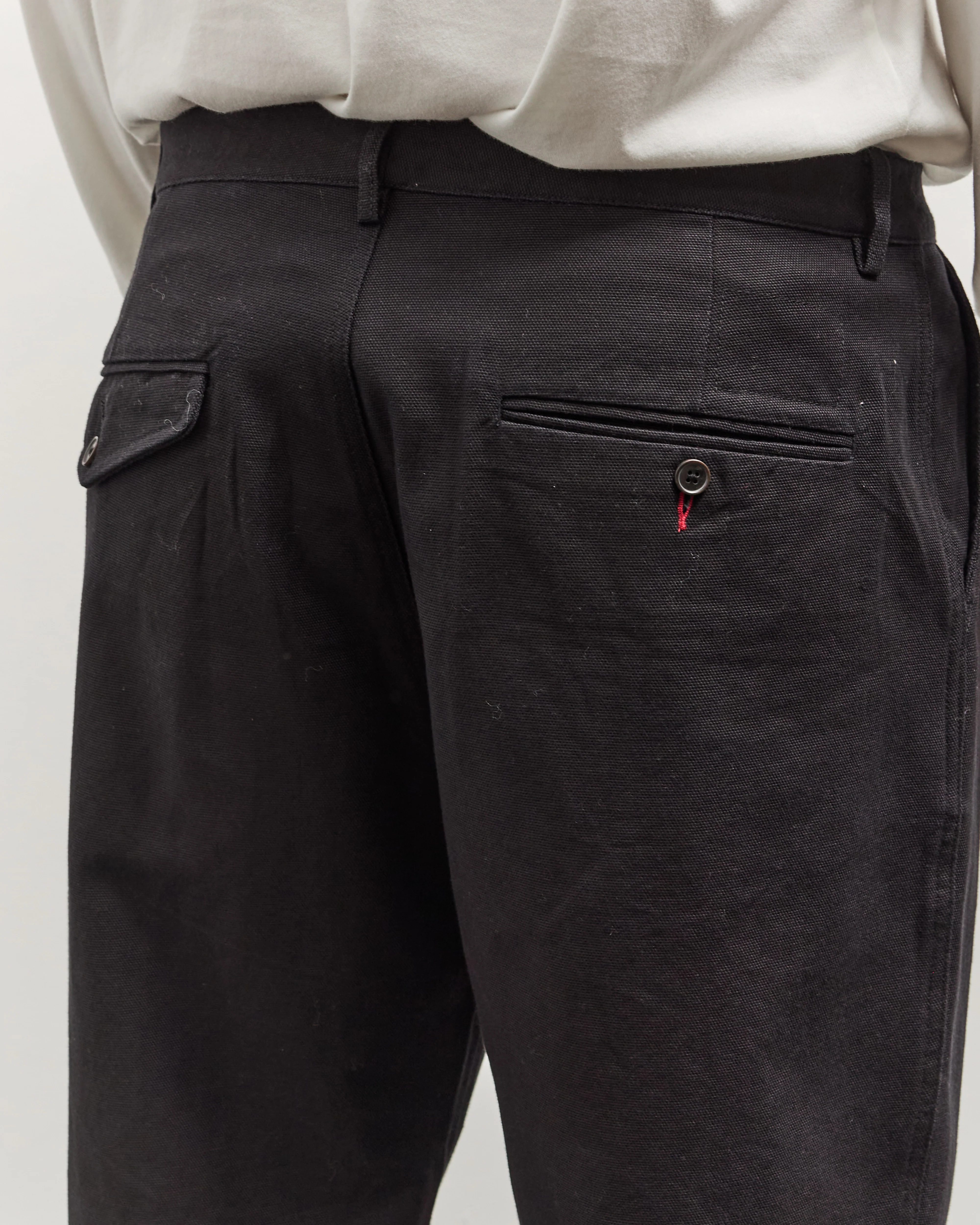 Universal Works Super Chino, Black - Image 8