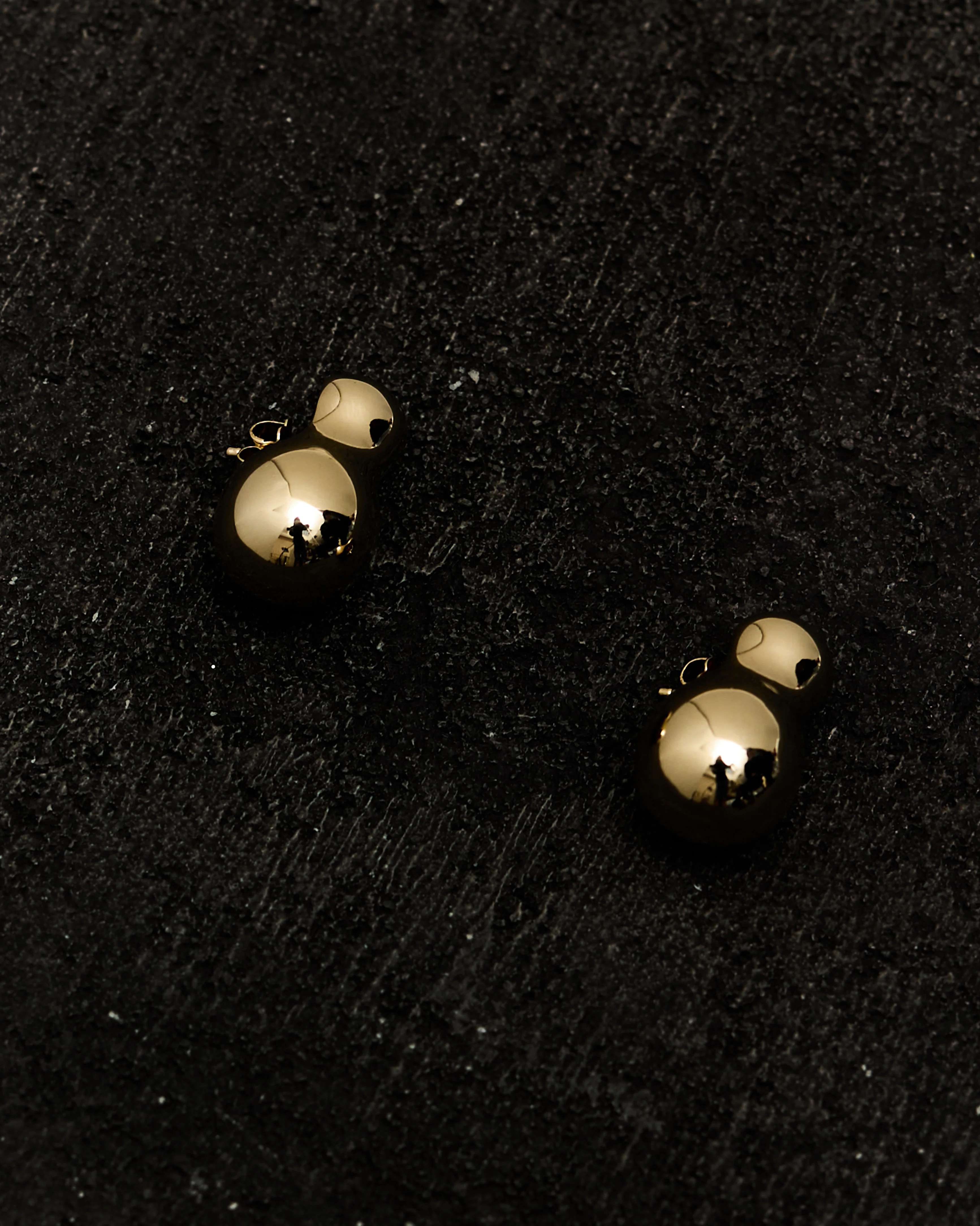 Kara Yoo Willa Studs, Gold Plated Brass - Image 4