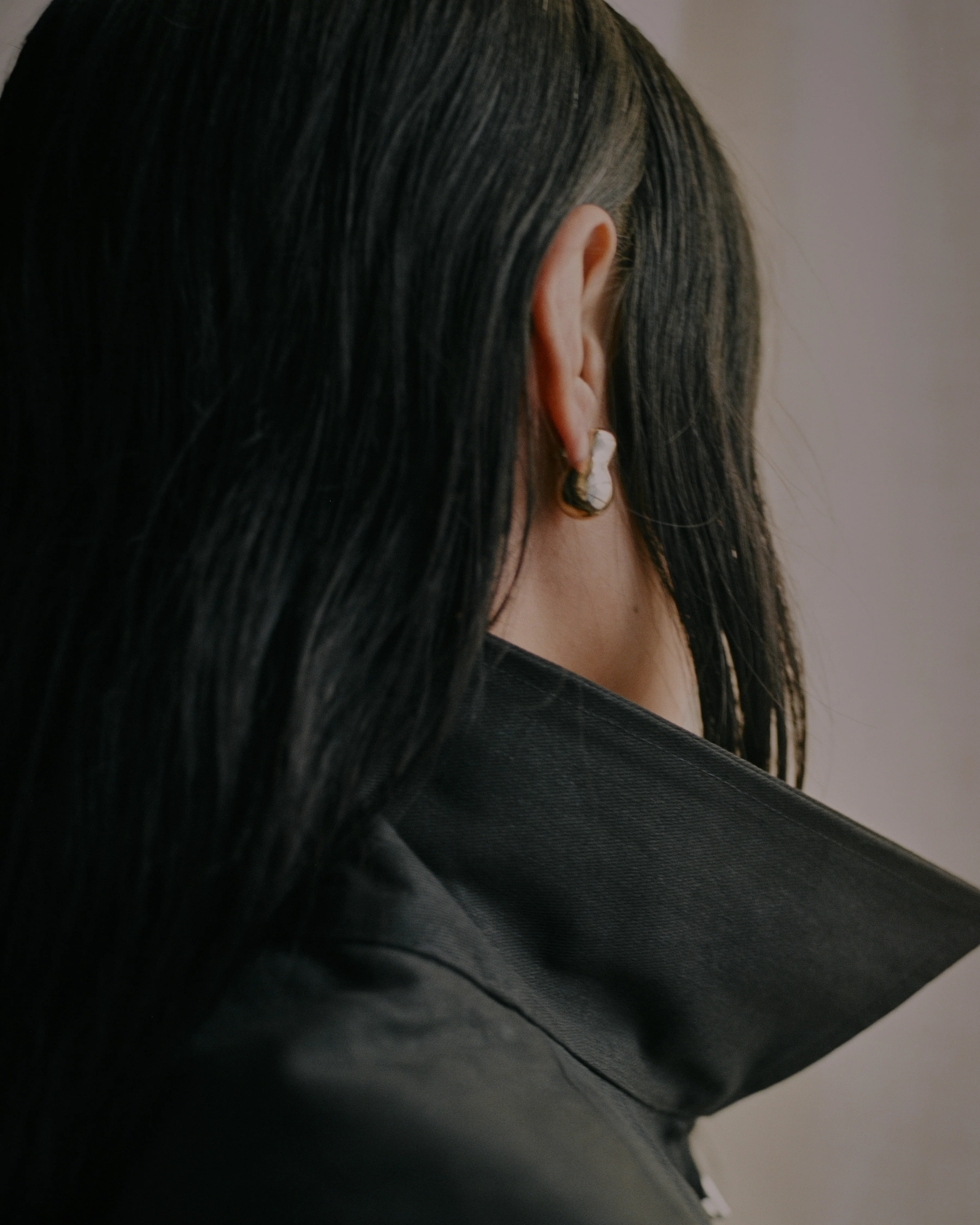 Kara Yoo Willa Studs, Gold Plated Brass - Image 5
