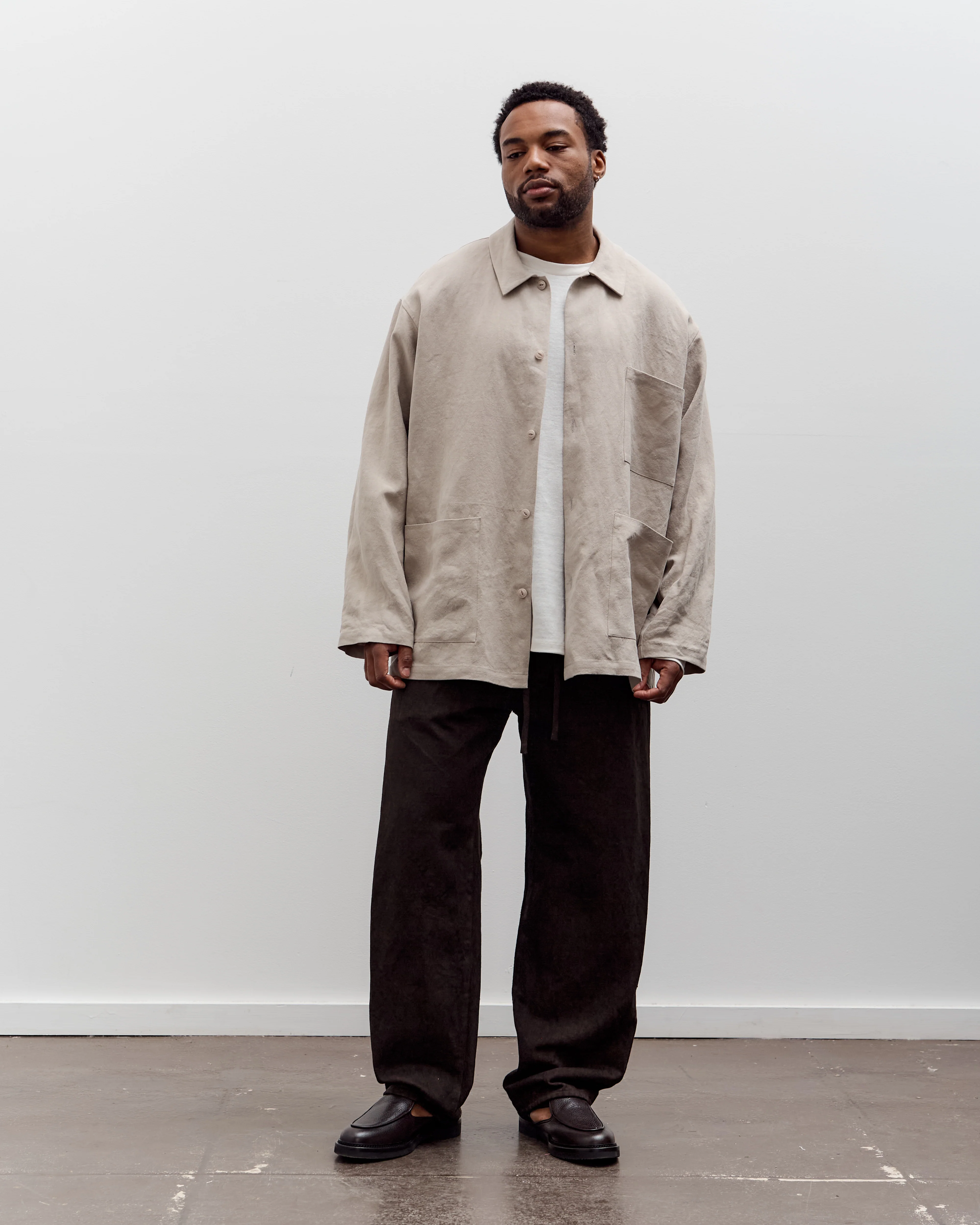 Yoko Sakamoto 5Pocket Easy Pants, Kakishibu - Image 3