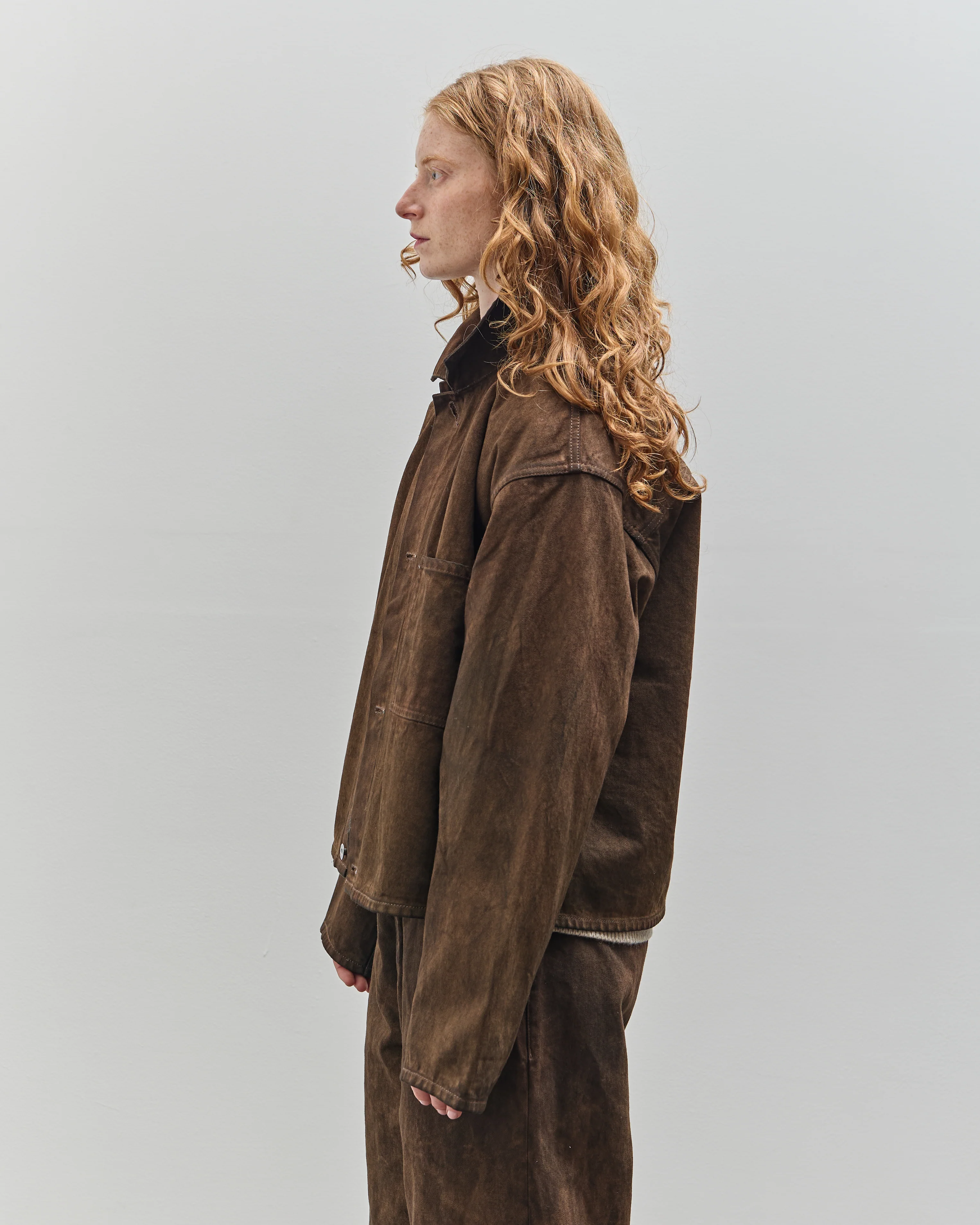 Yoko Sakamoto Denim Jacket, Kakishibu - Image 5