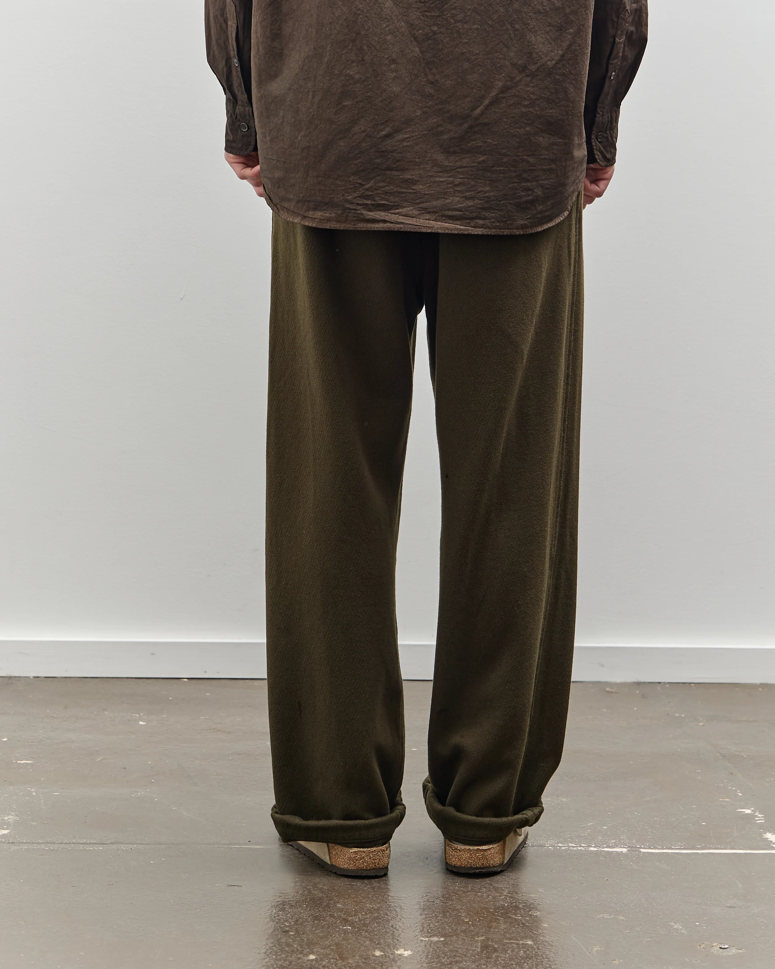 Yoko Sakamoto Unisex Work Trouser, Olive - Image 9