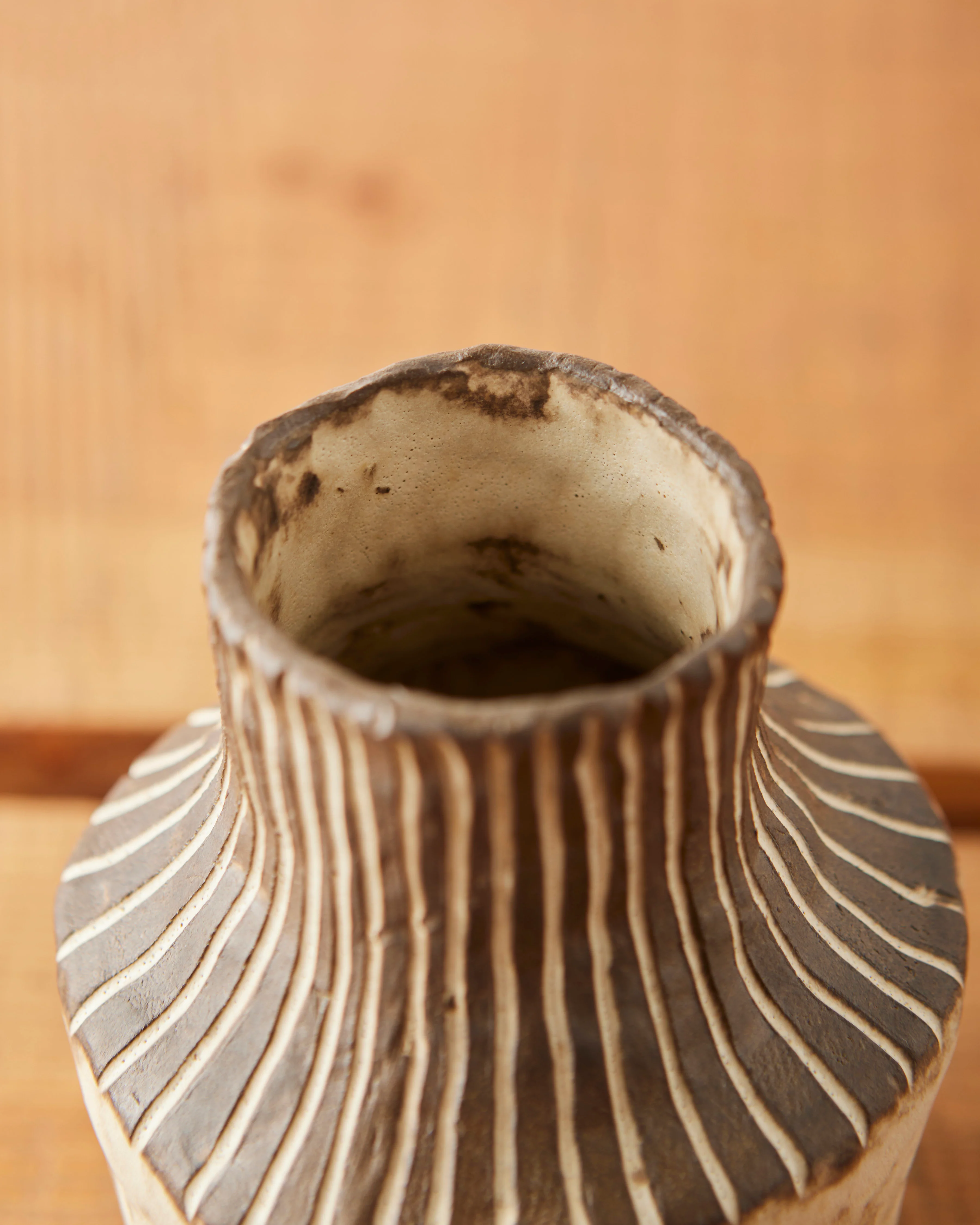 Yuriko Bullock Striped Vase - Image 2